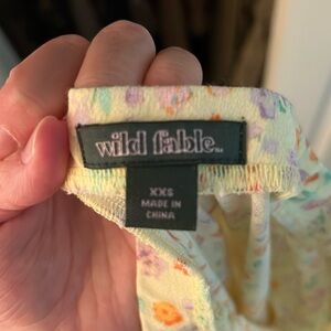 Wild fable spring skirt
